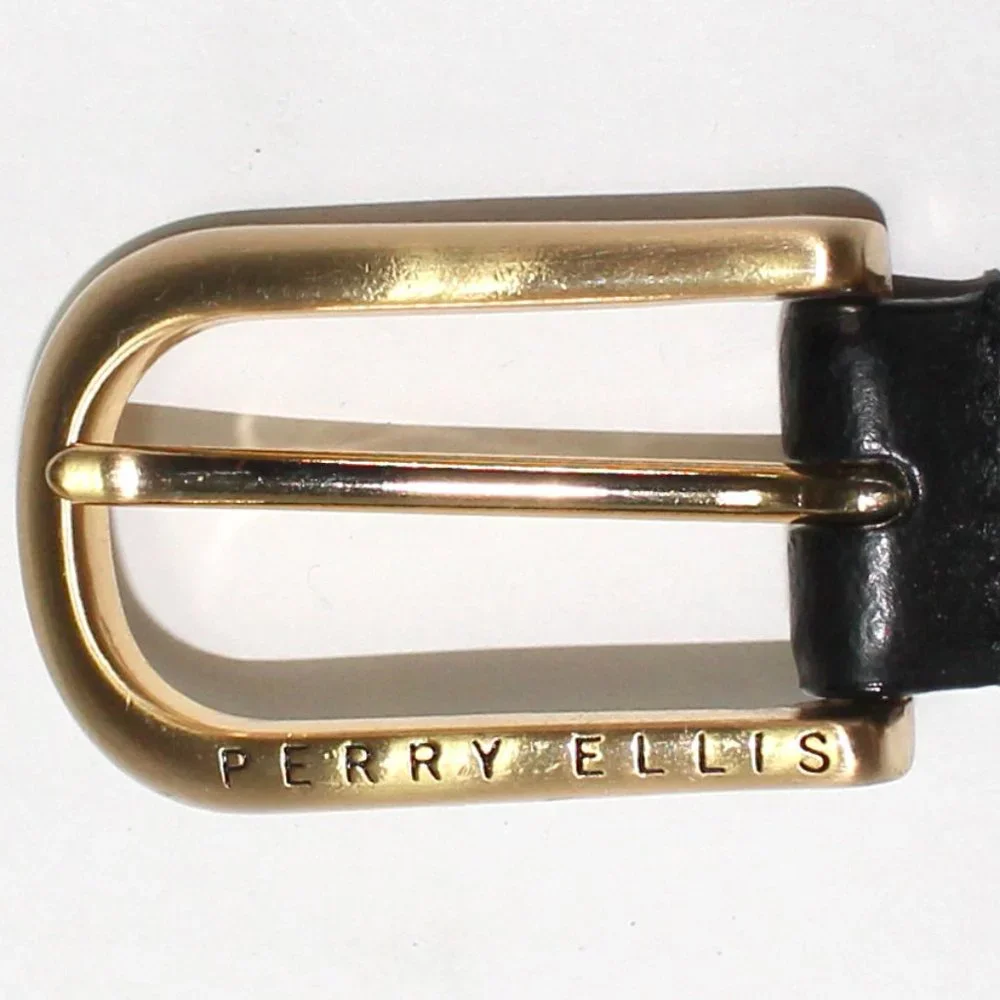 Perry Ellis Small Genuine Leather 7/8